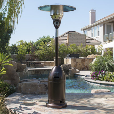 BTU Propane Patio Heater Belleze Bullet Patio Heaters | National Heater